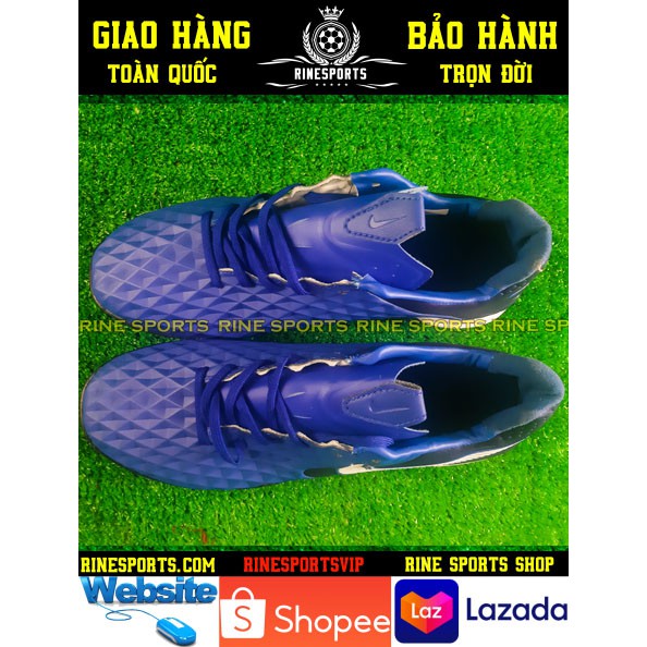 (HÀNG THAILAND) GIÀY BÓNG ĐÁ SÂN CỎ NHÂN TẠO 𝗡𝗶𝗸𝗲 Tempo Superfly xanh dương đậm .TF.CAM KẾT Y HÌNH-CAM KẾT HÀNG