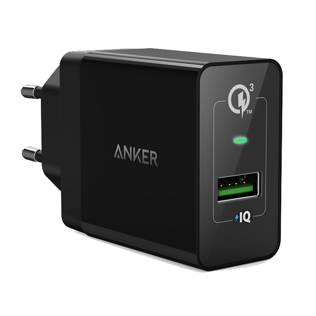 Sạc Anker 1 Cổng 18w, Quick Charge 3.0 (có PowerIQ) - A2013