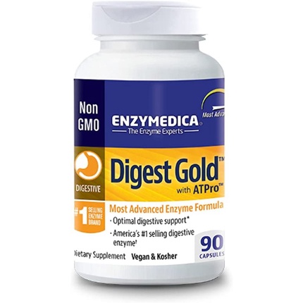 Viên Men Tiêu Hóa Enzyme, ENZYMEDICA Digest Gold ATpro Tăng Hấp Thu Dinh Dưỡng, Cải Thiện Hệ Tiêu Hóa Vegan Kosher