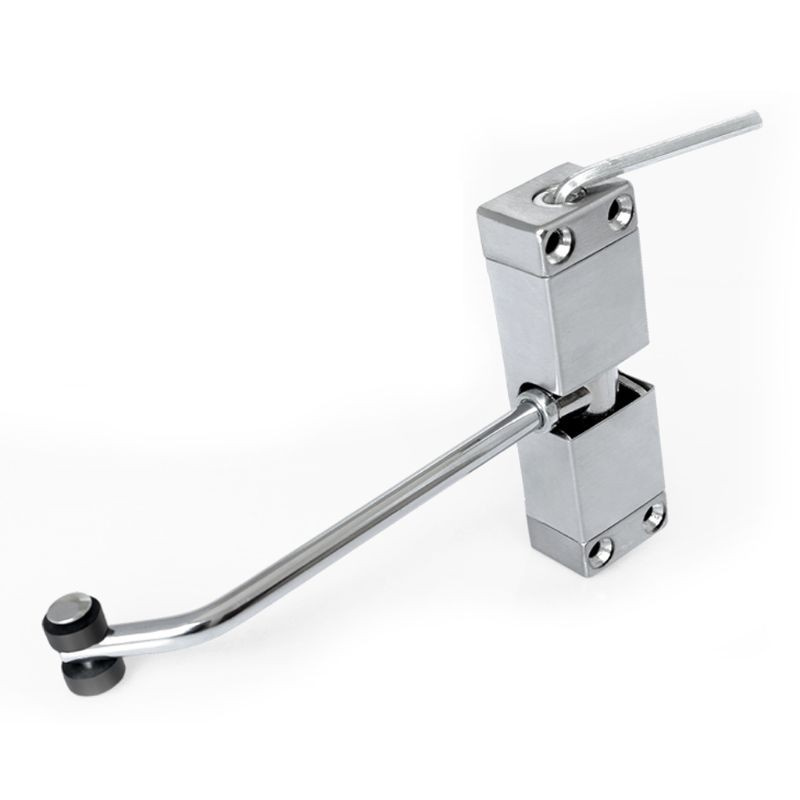 YIN Auto Mounted Spring Door Closer Stainless Steel Adjust Surface Self Closing Door