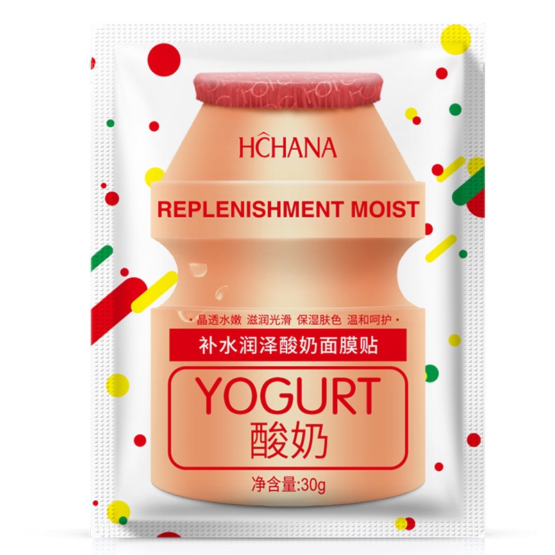 Mặt nạ sữa chua dưỡng ẩm Hanchan cho làn da săn chắc