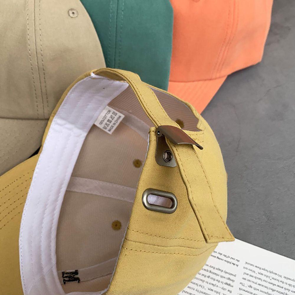 IVORY Mũ Lưỡi Trai Thêu Chữ Phong Cách Hàn Quốc Cho Nam Nữ