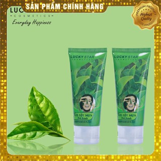 Combo 2 Gel Lôt Mun Trà Xanh Lucky Star 60gr (tuýp)