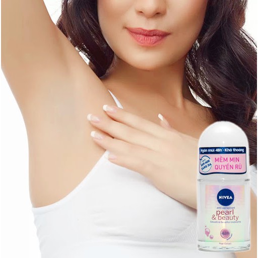 Combo 3 Chai Lăn Khử Mùi Nivea Loại 50ml - Mỹ