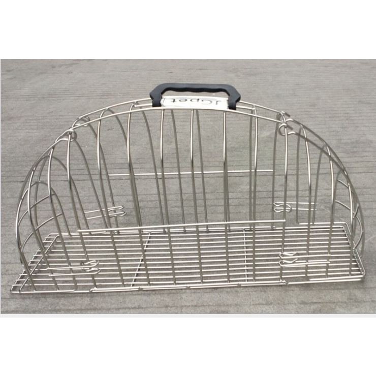 Lồng tắm, sấy inox cho mèo (sỉ sll ib)