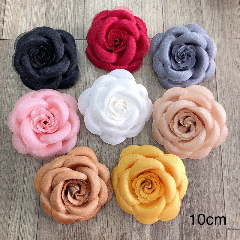 [RẺ VÔ ĐỊCH] HOA CÀI ÁO 10 CM PHOM CHUẨN (ẢNH THẬT)