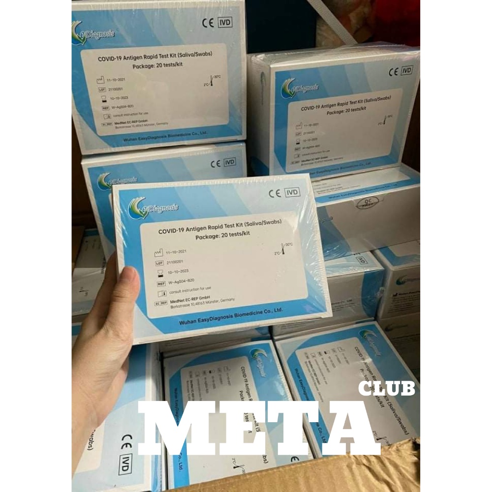 2 Hộp Test nhanh (40 test) giá rẻ nhất thị trường - Sỉ Test nhanh covid 19 sỉ toàn quốc - ship nhanh Đà Nẵng