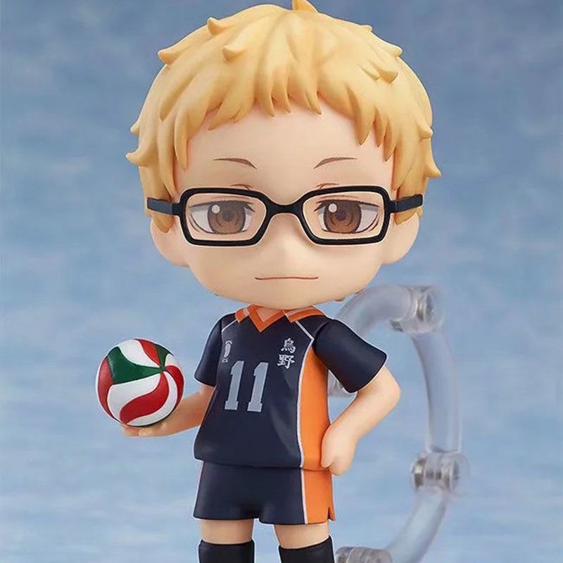 Nendoroid Mô Hình Nhân Vật Kei Tsukishima #161 anime haikyuu!! Mô Hình Nhân Vật Anime Xinh Xắn Dùng Trong Trang Trí