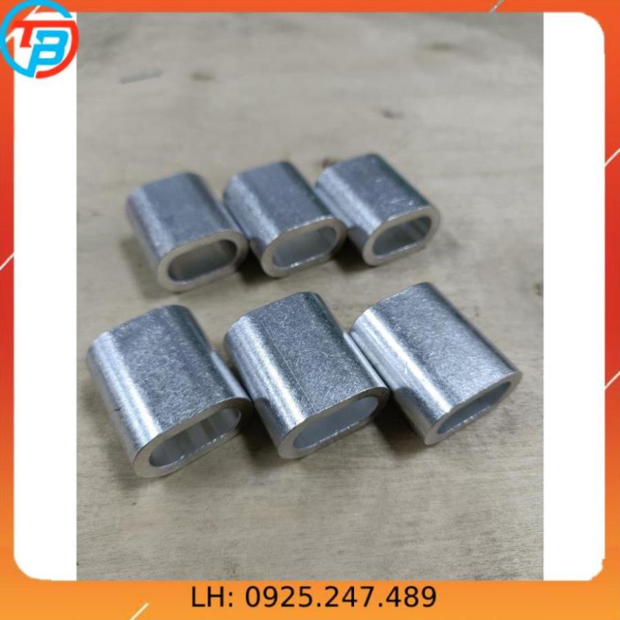 Cốt nhôm đầu nhôm khóa dây cáp[ Phi 8mm ] CÁP THÉP Thái Bình VinàN