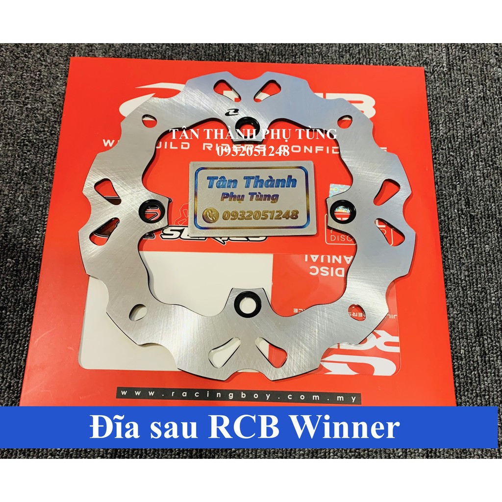 Đĩa RCB trước sau Winner V1, Winner X chính hãng dochoixemay
