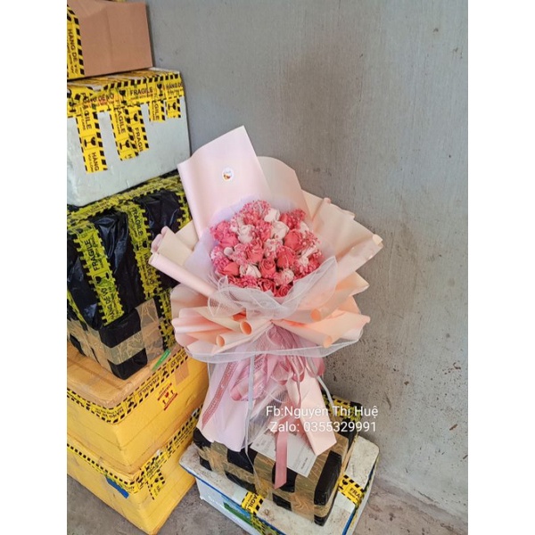 Bó hoa sáp  30 bông độc quyền của shop