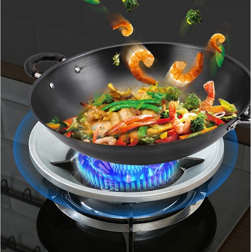 Kiềng Chắn Gió Bếp Gas Tròn Giúp Tiết Kiệm Gas, Giúp Tập Trung Nhiệt Độ Nấu Đồ Ăn Nhanh Hơn