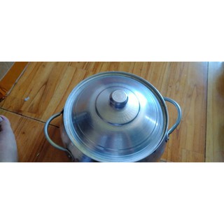 set 5 Nồi lẩu nhôm dân dã Bắc Bộ cho bữa ăn thêm ngon loại lớn size 22cm