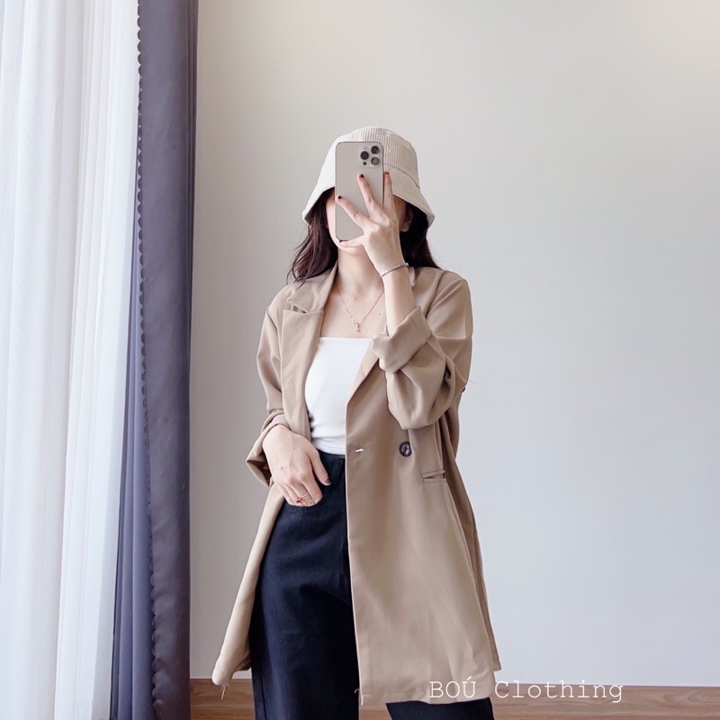 Áo blazer nữ tay dài (Ảnh thật)