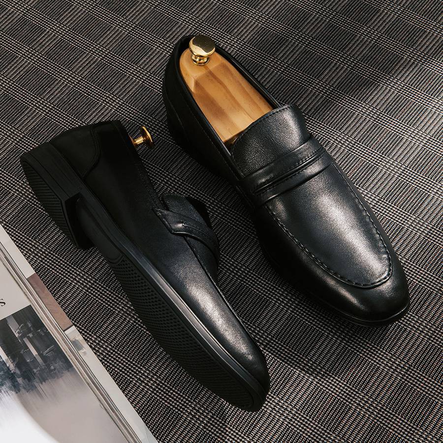 Giày Da Nam LAFORCE Penny Loafer GNLAMJ238-F1-D Tặng Tất Nam Cao Cấp