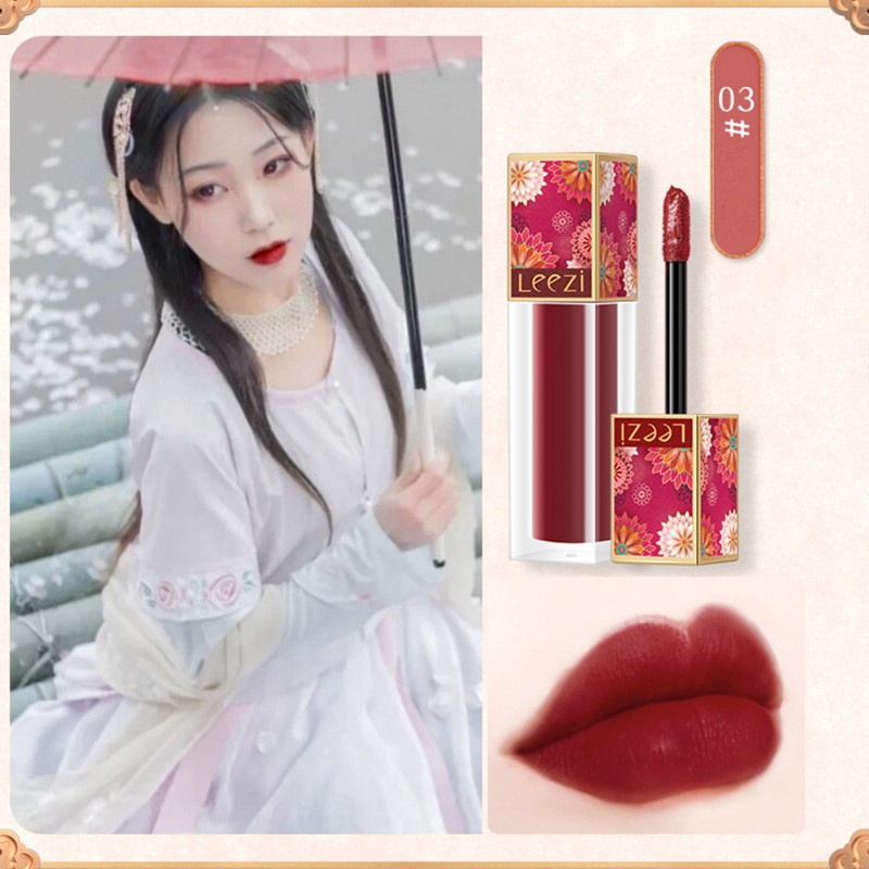 [Hàng mới về] Son môi dưỡng ẩm không thấm nước chống dính cốc phong cách trung hoa LEEZI | BigBuy360 - bigbuy360.vn