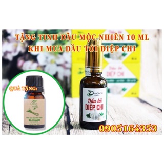 TINH DẦU TỎI DIỆP CHI KÈM QUÀ TẶNG