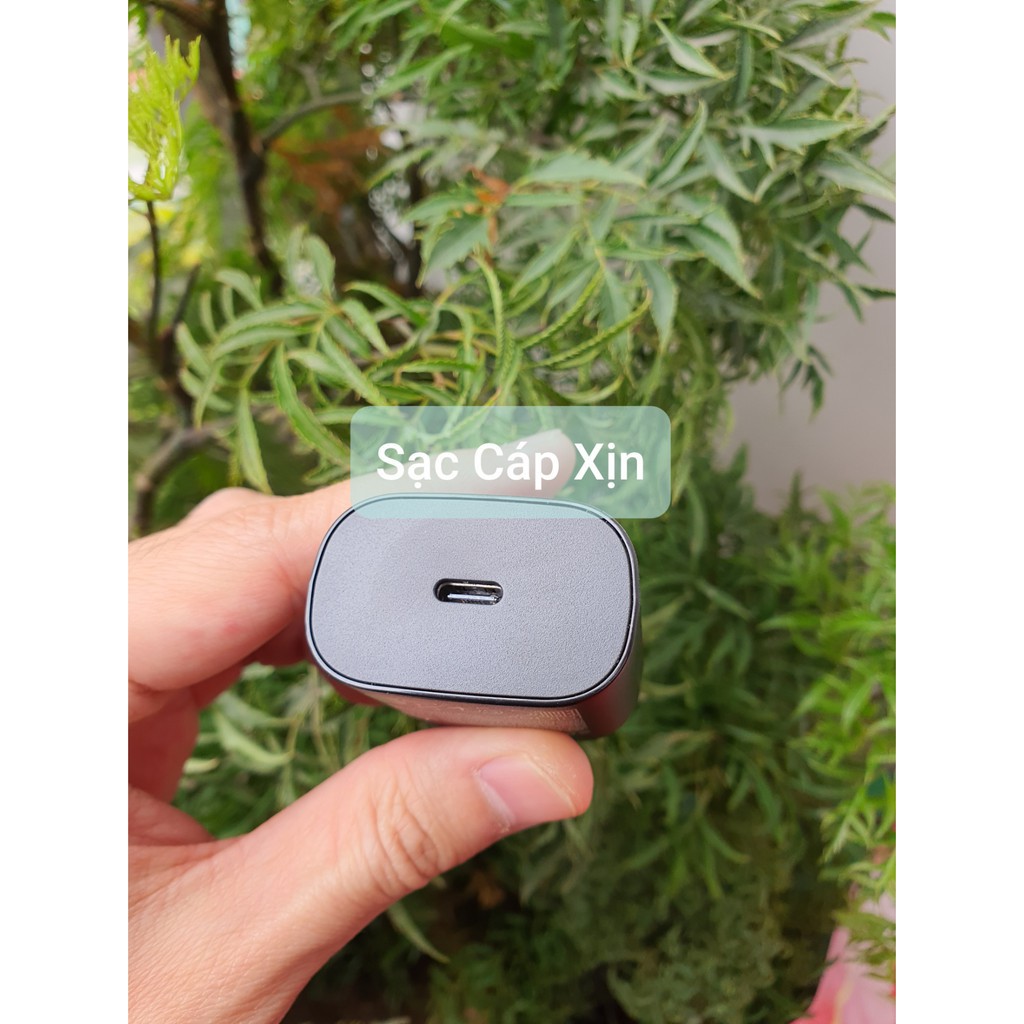 Bộ sạc nhanh hỗ trợ sạc 25W cáp sạc 2 đầu type C - Bảo hành 03 tháng