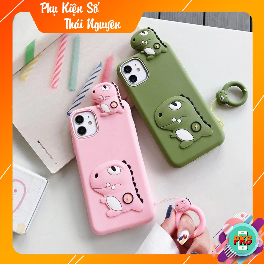 Ốp lưng Iphone thú leo 1 khủng long tia chớp kèm móc đeo 6/6plus/6s/6s plus/6/7/7plus/8/8plus/x/xs/xs max/11/11 promax