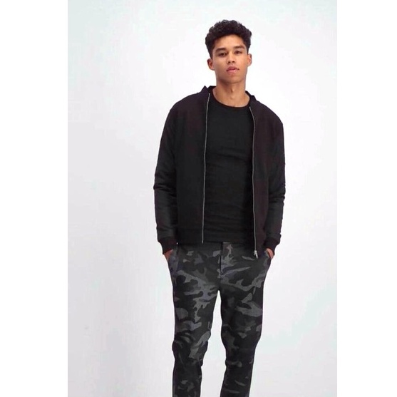 |Auth| Áo khoac Bomber nam vải nỉ cao cấp, lên dáng cực chuẩn zai xinh