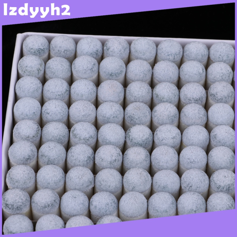 Set 100 Đầu Cơ Bida Thay Thế 10mm Chuyên Dụng