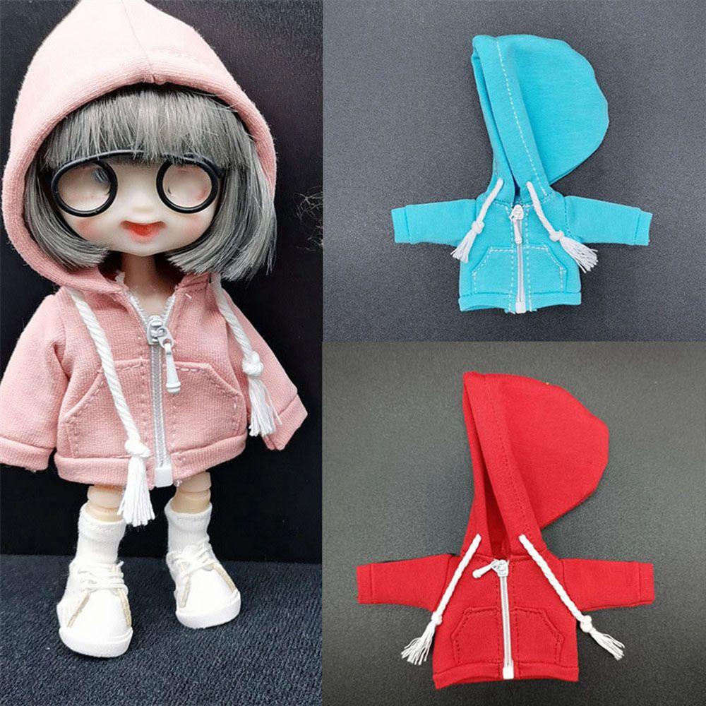 LAYOR1 Áo Hoodie Thời Trang Cho Búp Bê 12~20cm
