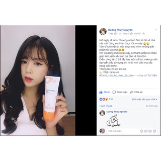 SỮA RỬA MẶT CLEANSING MILK CICIRO