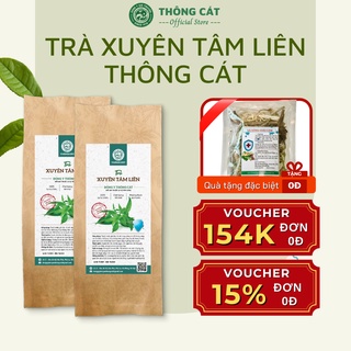 Trà xuyên tâm liên THÔNG CÁT tốt cho đường hô hấp, tăng sức đề kháng mùa dịch, hạ sốt, cảm cúm