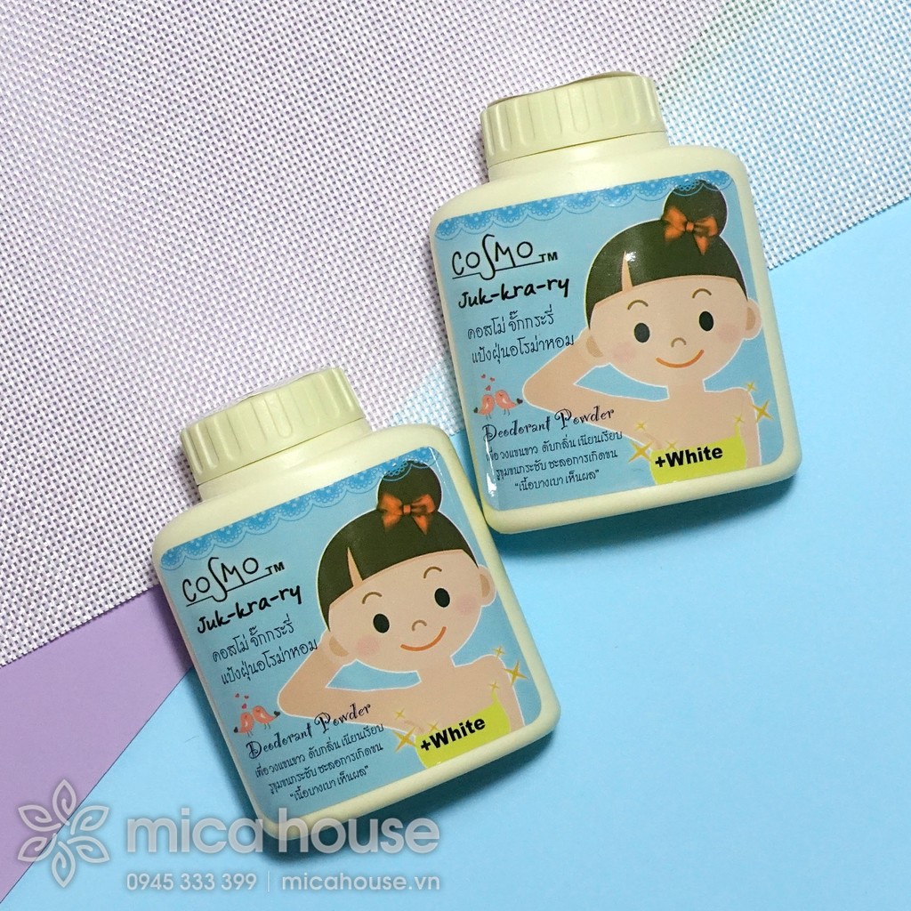PHẤN RÔM KHỬ MÙI VÀ LÀM TRẮNG NÁCH COSMO