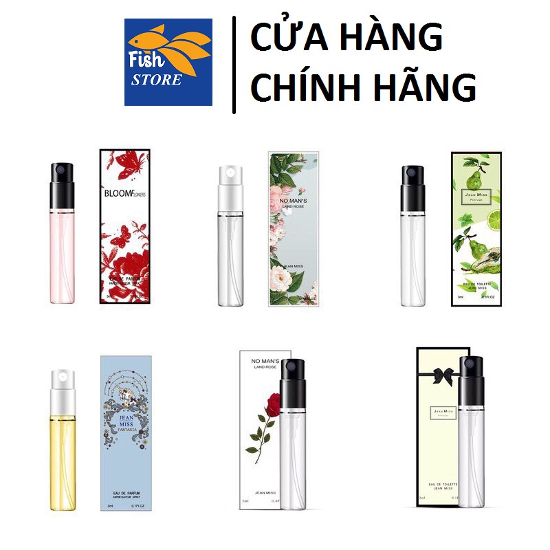 (Được Chọn Mùi) Nước Hoa Mini 3ML Dạng Xịt Sang Chảnh Nổi Tiếng | Thế Giới Skin Care