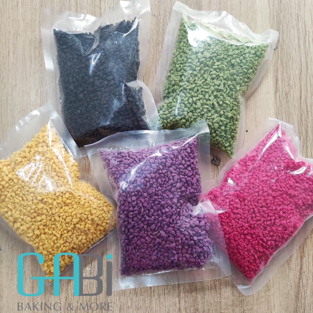 100g Ngũ cốc màu trang trí bánh