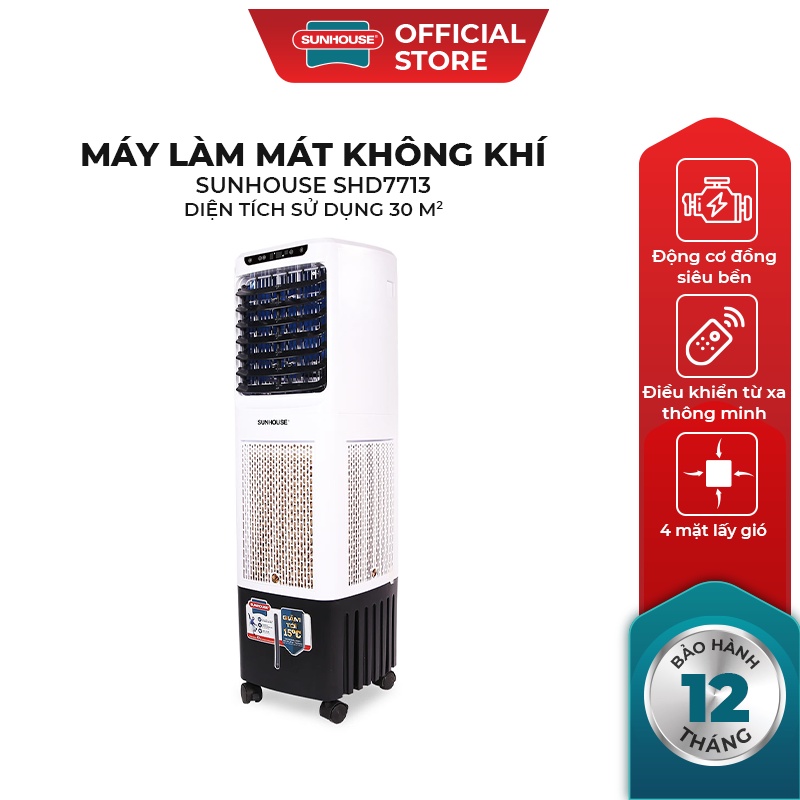 Máy làm mát không khí - Quạt điều hòa SUNHOUSE SHD7713