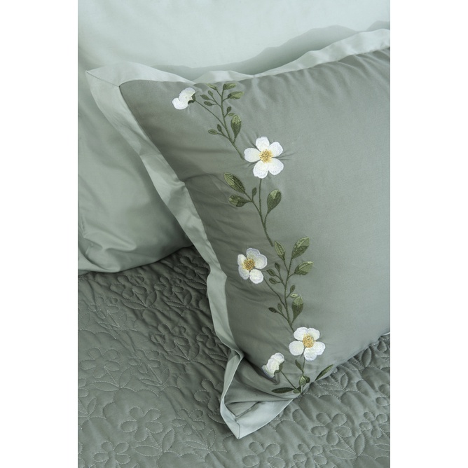 Bộ ga phủ thêu Hanvico Blue Sky – BS96