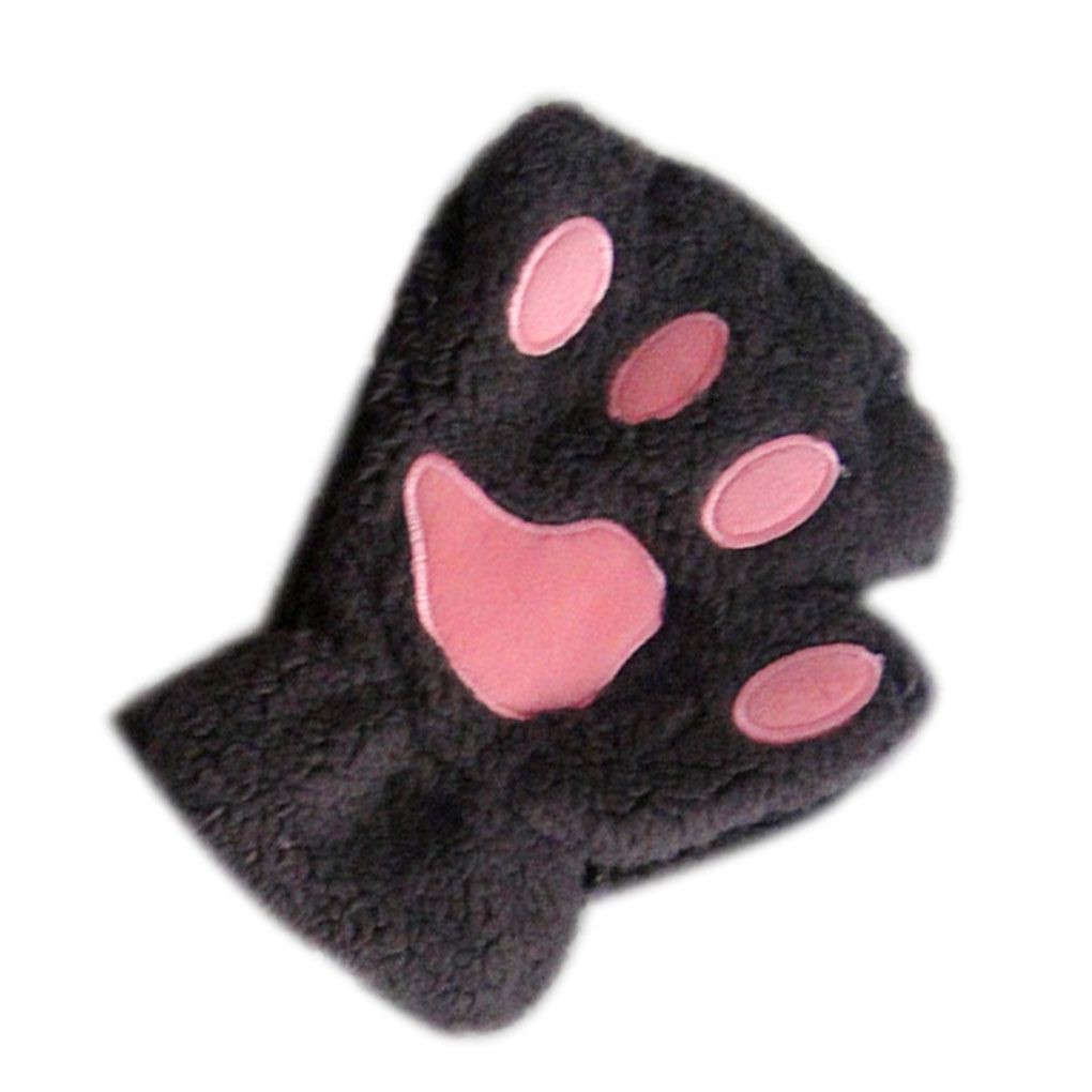 Găng tay hở ngón hình chân mèo xinh xắn