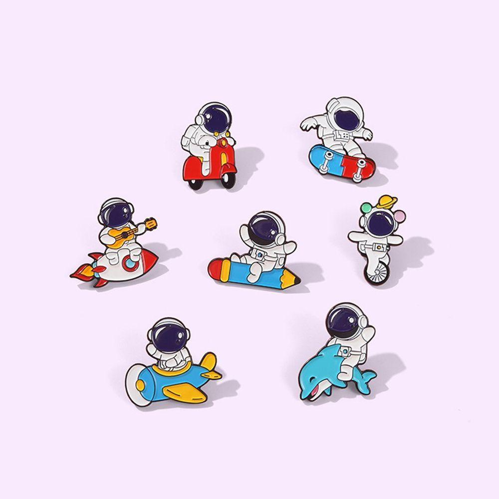 VANES1 Ghim Cài Áo Họa Tiết Hoạt Hình Đáng Yêu Dành Cho Nữ