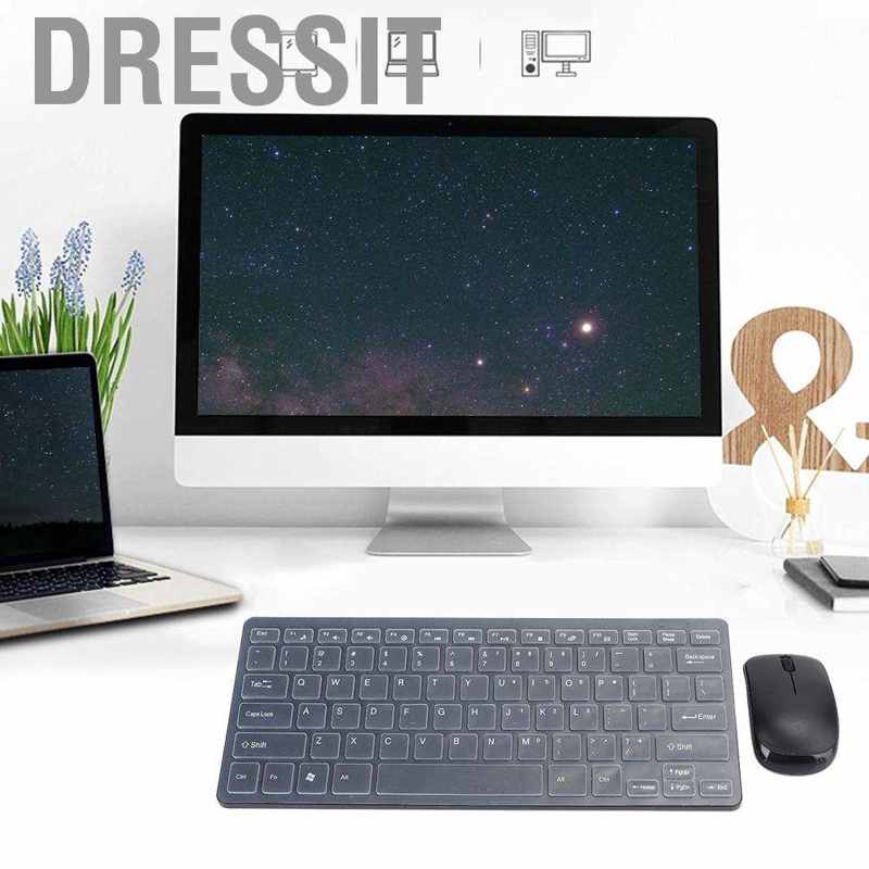 Bộ Bàn Phím Và Chuột Không Dây 2.4ghz Cho Notebook