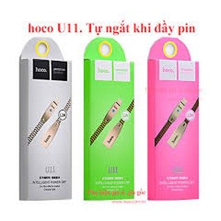 Cáp sac tự ngắt lightning hoco u11