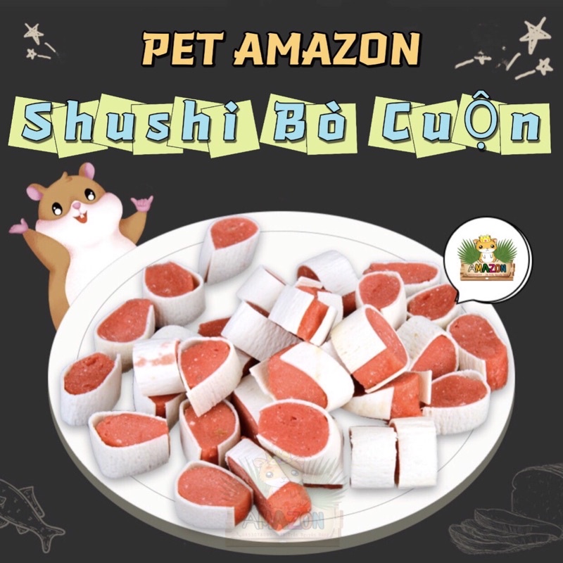 sushi bò cuộn