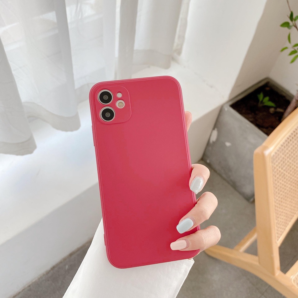 Ốp lưng IPhone  Dẻo Cạnh Vuông IP12 5/5s/6/6plus/6s/6splus/7/7plus/8/8plus/x/xr/xs/11/12/13/14/Pro/Promax BVC654