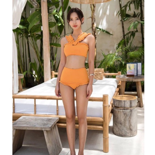 [XL] Bikini viền vàng
