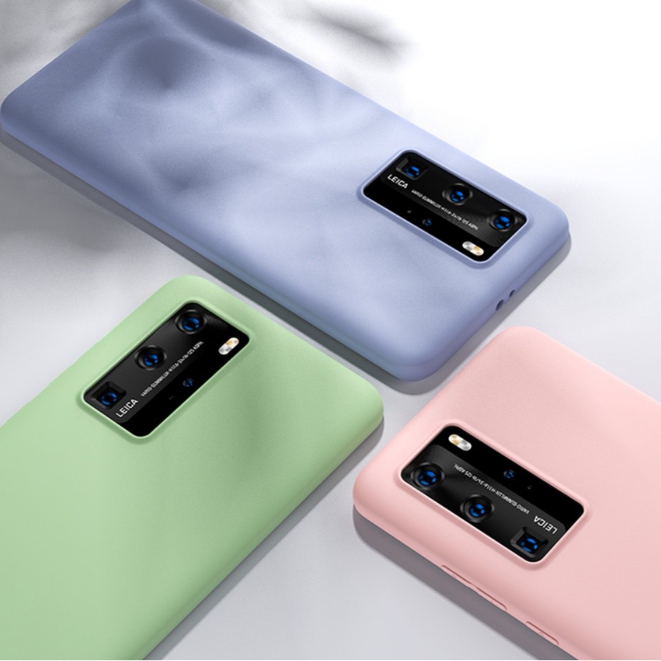 Ốp lưng Silicone bảo vệ điện thoại P40/ P40 Pro