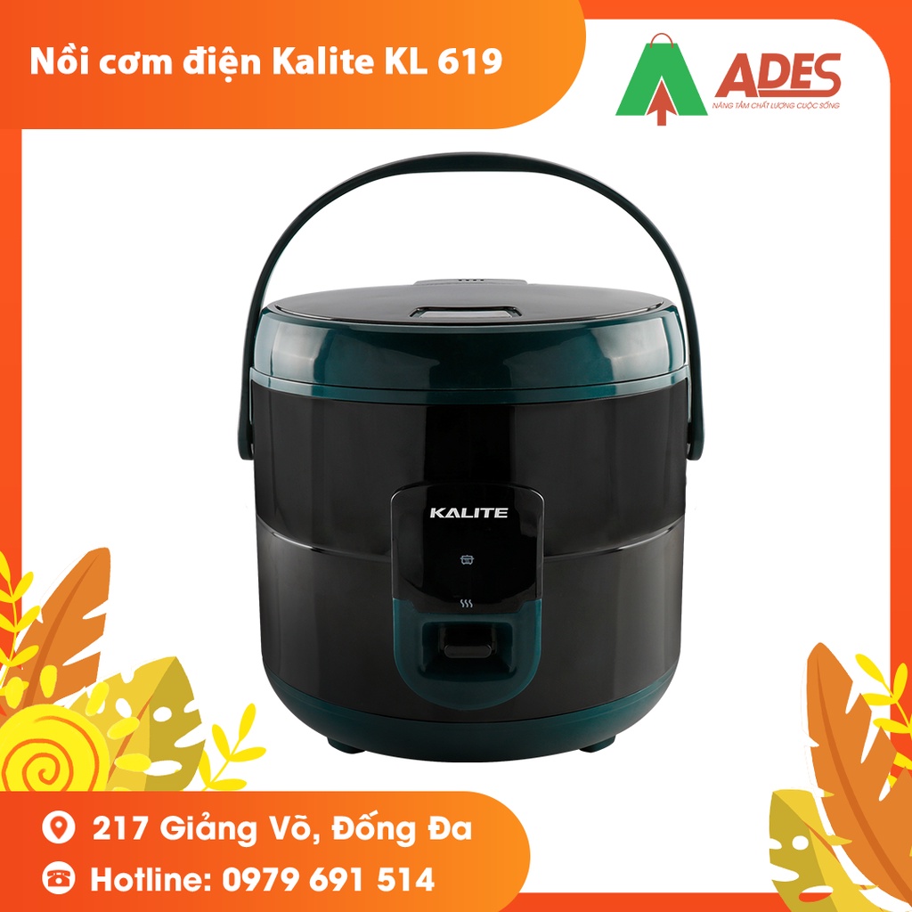 Nồi cơm điện đa năngg KALITE KL 619 1.8L đa chức năng - Bảo hành Chính hãng 12 Tháng - 1 đổi 1 trong 7 ngày - NEW 2021