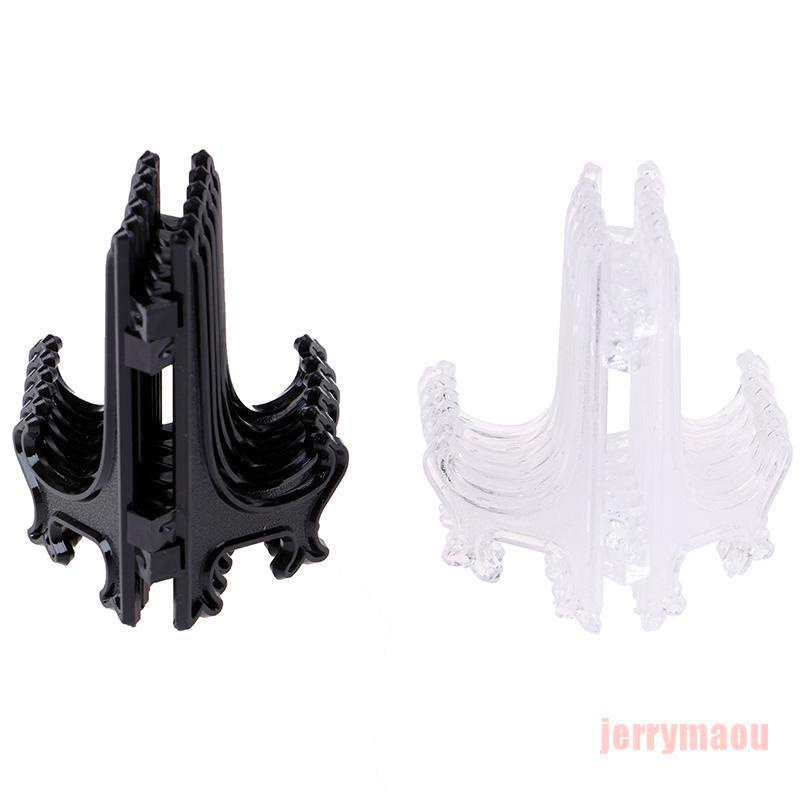Set 12 giá đỡ trưng bày đĩa ảnh nghệ thuật bằng nhựa có thể gấp gọn