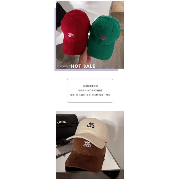 Nón kết thêu chữ thời trang Hàn Quốc