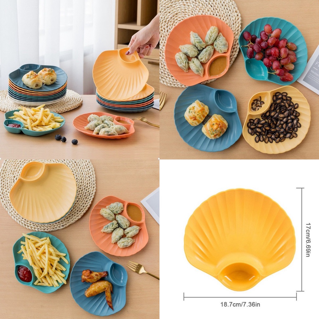 Đĩa Đựng Khoai Tây Chiên/Khoai Tây Chiên Kiểu Cánh Sáng Tạo Với 4 Màu