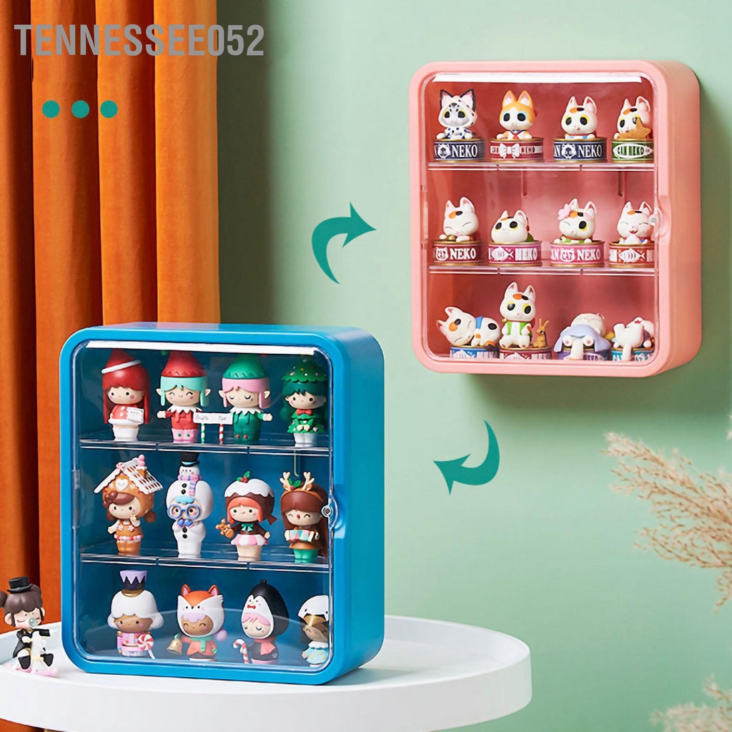 [Hàng Sẵn] Hộp Trưng Bày Mô Hình Búp Bê Pop Mart Trong Suốt Acrki treo tường có nắp che bụi【Tennessee052】