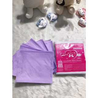 Tấm lót phân xu tím Hiền Trang(1 gói 10 tờ)