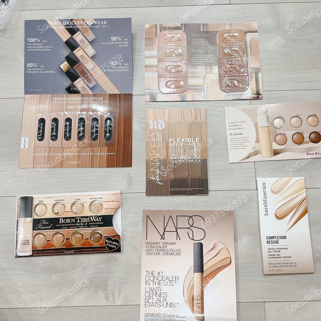 Sample Mẫu Thử Kem Nền - Che Khuyết Điểm Highend - Sephora Gift | BigBuy360 - bigbuy360.vn