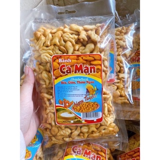 Gói 150g bánh bơ sữa mặn hình cá giòn ngon