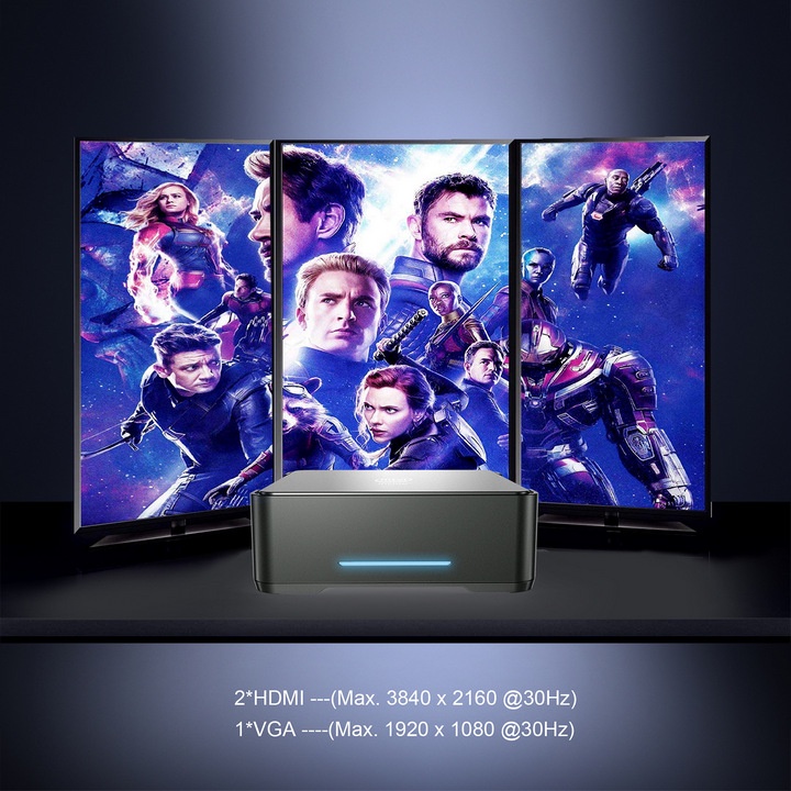 PC BOX Mini Intel® Gemini Lake Refresh Processor J4125 8G LPDDR4 + 128Gb SSD  | BigBuy360 - bigbuy360.vn